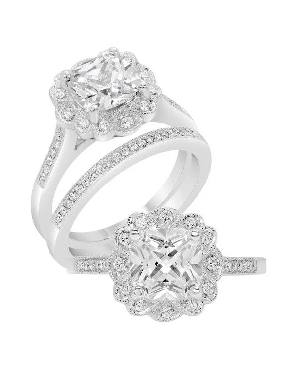 elegant engagement rings-Diamond Engagement Ring