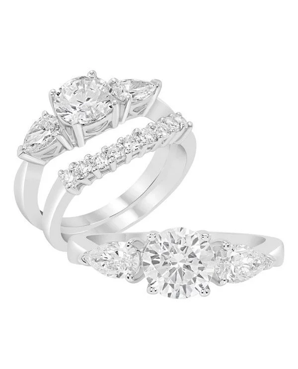 elegant engagement rings-Diamond Engagement Ring