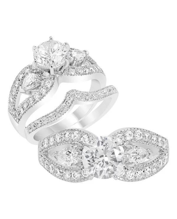 princess diamond engagement rings-Diamond Engagement Ring