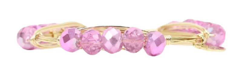 gemstone bangles for women-gemstone bangles for women-The Orchid Bangle Bracelet