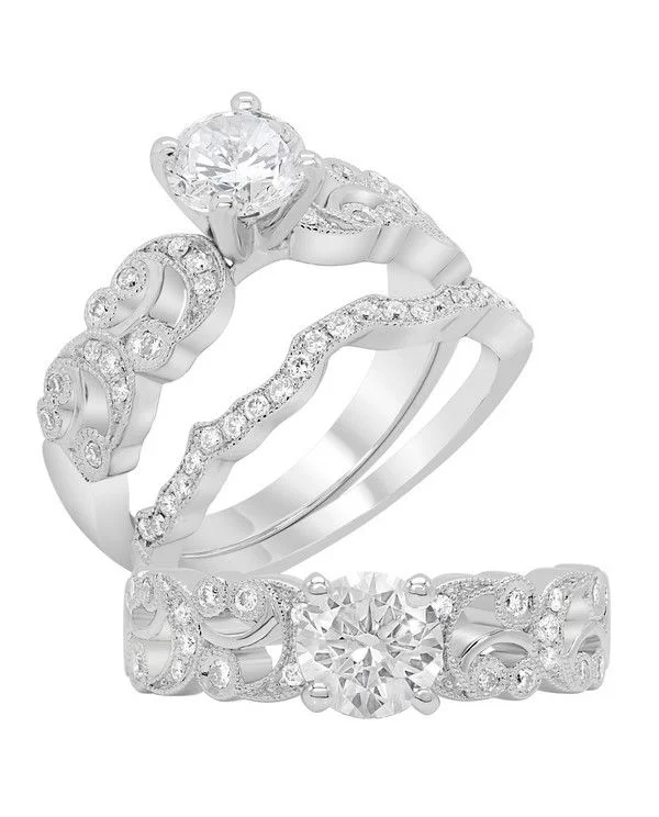 matching engagement rings-Diamond Engagement Ring