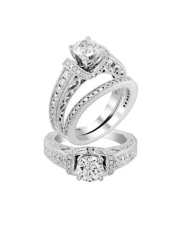 matching engagement rings-Diamond Engagement Ring