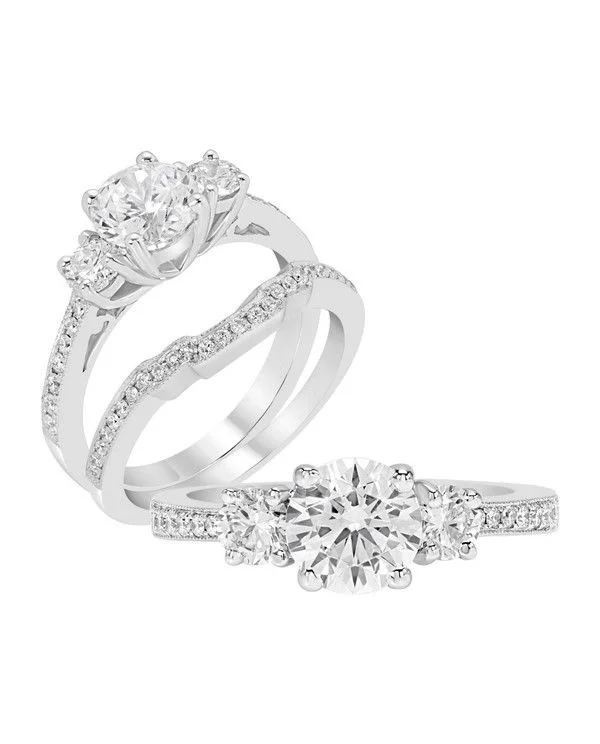 engagement rings with diamonds-Diamond Engagement Ring