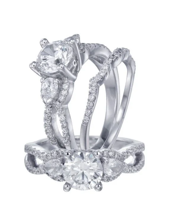 affordable luxury engagement rings-Diamond Engagement Ring