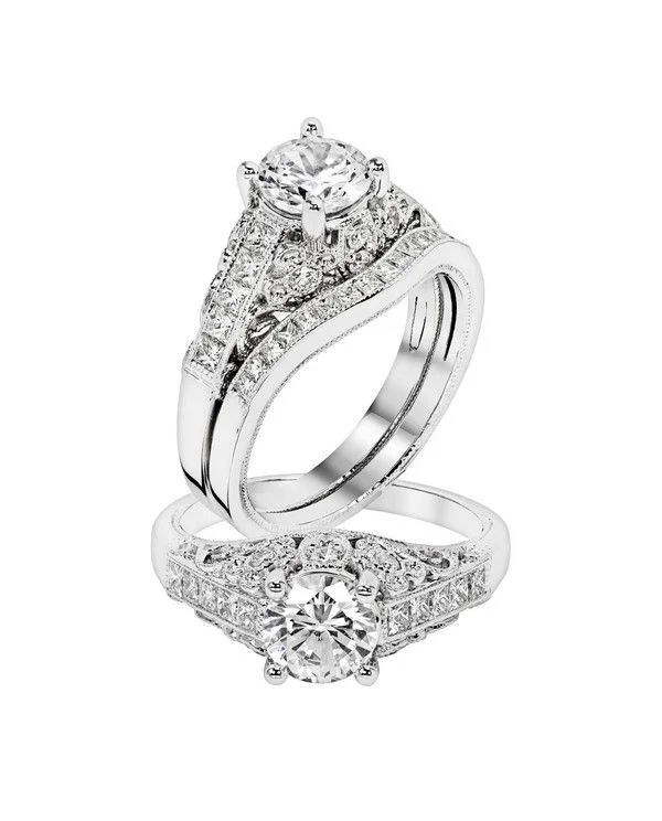 beautiful vintage engagement rings-Diamond Engagement Ring