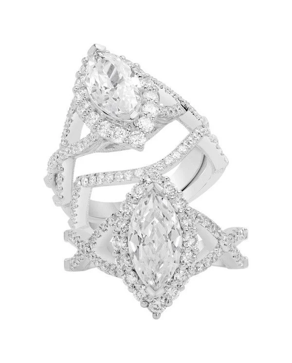 eco-friendly engagement rings-Diamond Engagement Ring