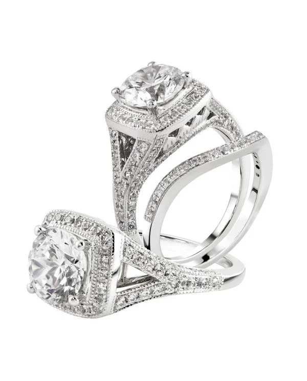 designer wedding engagement rings-Diamond Engagement Ring