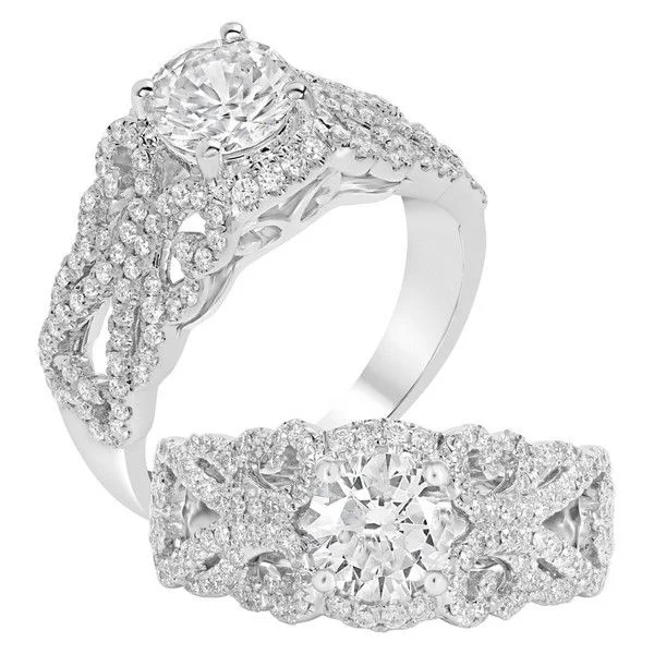 eco-friendly engagement rings-Diamond Engagement Ring