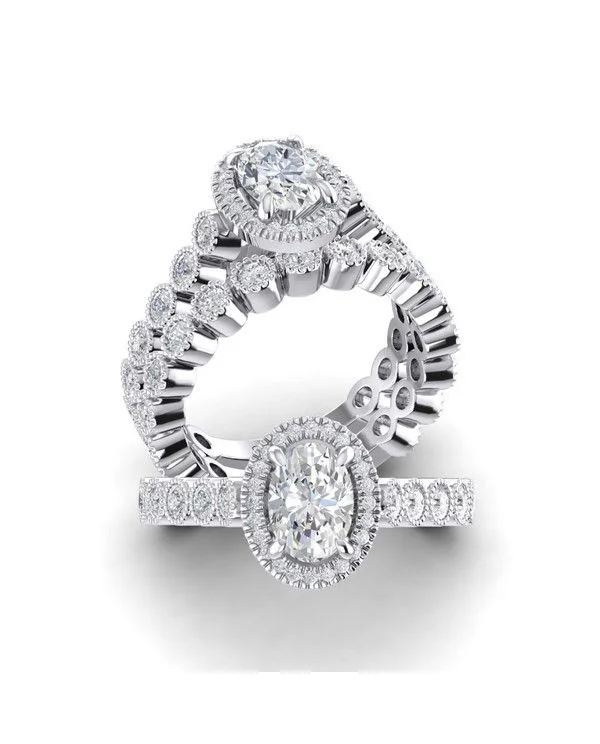 unique custom engagement rings-Diamond Engagement Ring