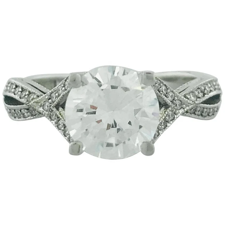 matching rings for women-Tacori Diamond Engagement Ring