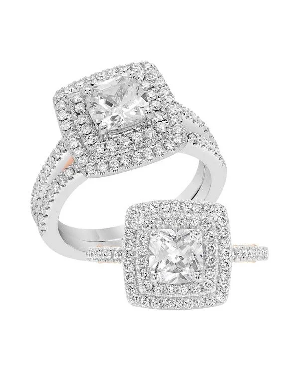 wedding engagement rings-Diamond Engagement Ring