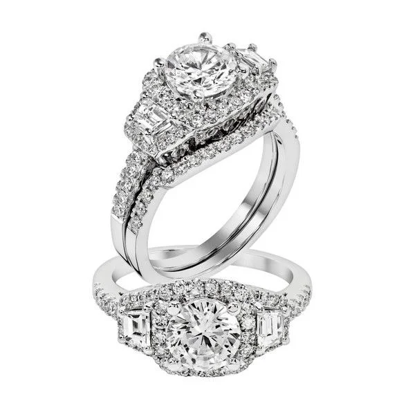 unique vintage engagement rings-Diamond Engagement Ring