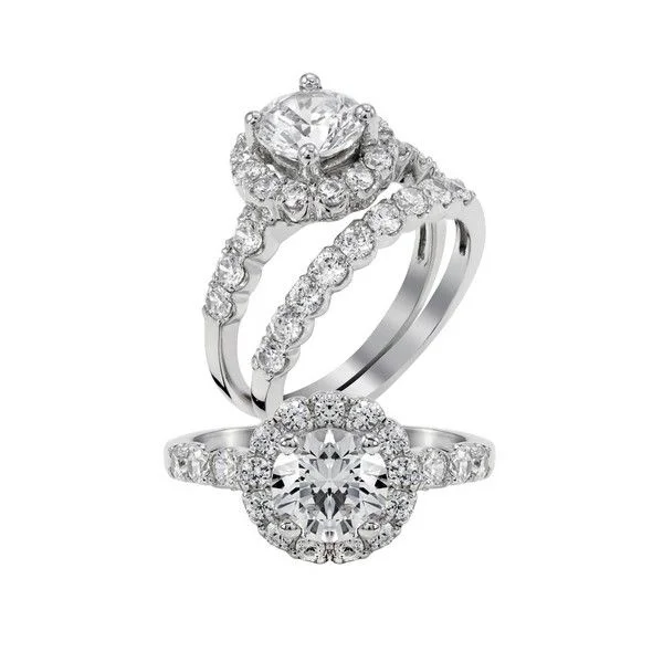 halo engagement rings-Diamond Engagement Ring