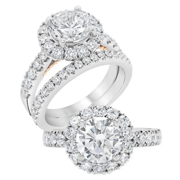 cushion-cut engagement rings-Diamond Engagement Ring