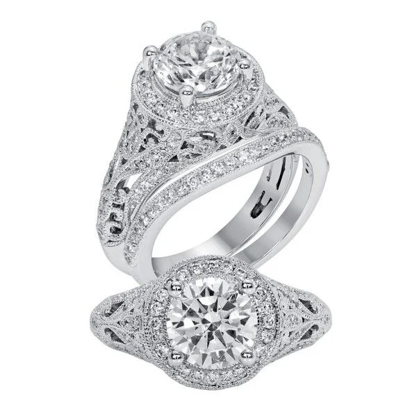 princess cut diamond engagement rings-Diamond Engagement Ring