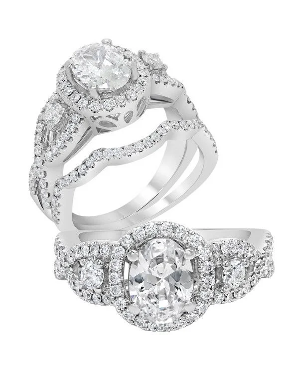 classic diamond engagement rings-Diamond Engagement Ring