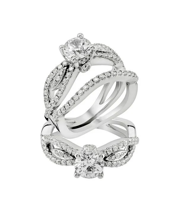 matching engagement rings-Diamond Engagement Ring