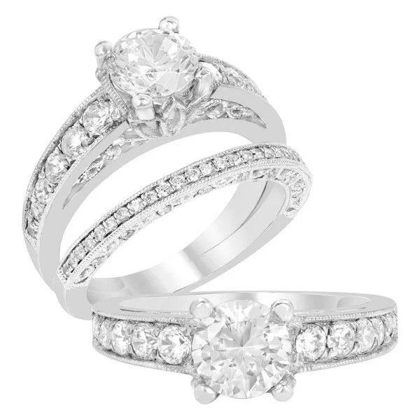 unique custom engagement rings-Diamond Engagement Ring