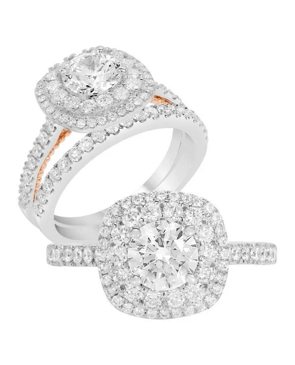 diamond solitaire engagement rings-Diamond Engagement Ring