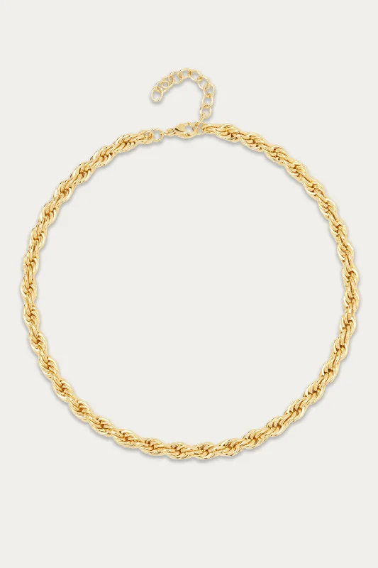 affordable necklaces for women-Xenia Gold Plated Necklace