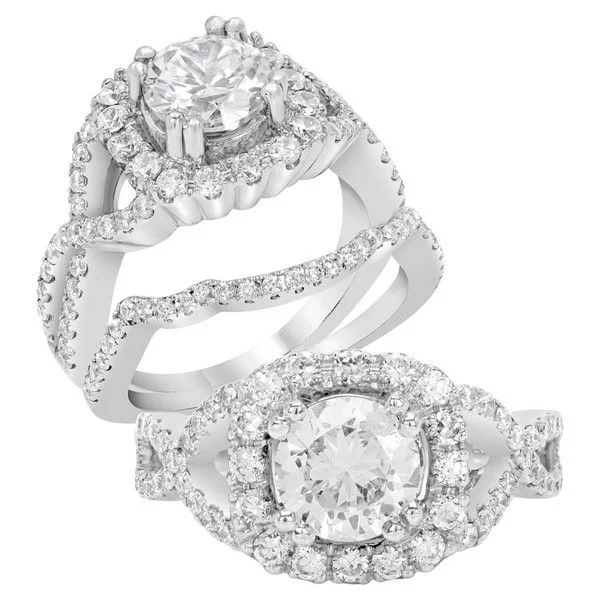 custom engagement rings-Diamond Engagement Ring