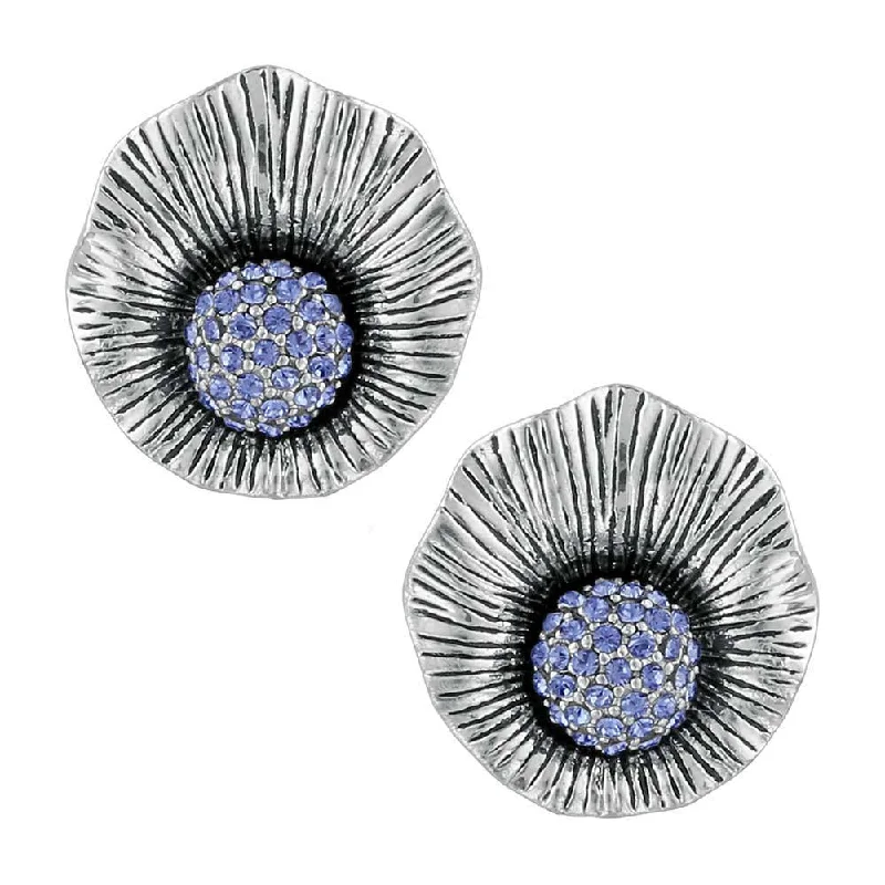 Mahi Oxidised finish designer Stud earrings