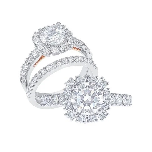 antique-style engagement rings-Diamond Engagement Ring