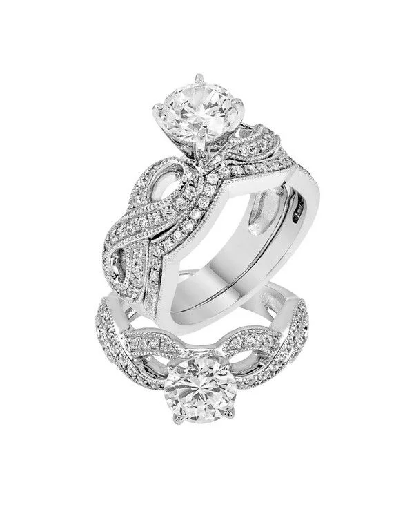 cushion diamond engagement rings-Diamond Engagement Ring