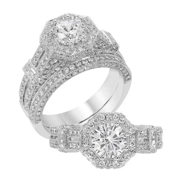 diamond solitaire engagement rings-Diamond Engagement Ring