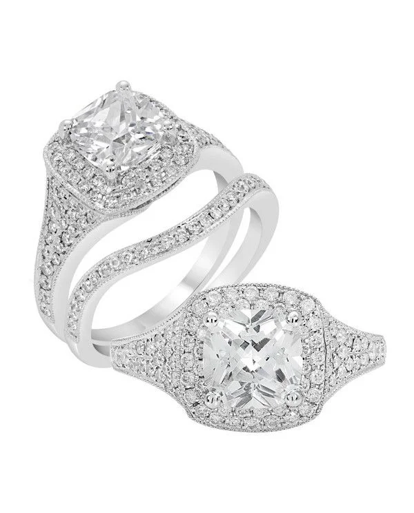 matching engagement rings-Diamond Engagement Ring