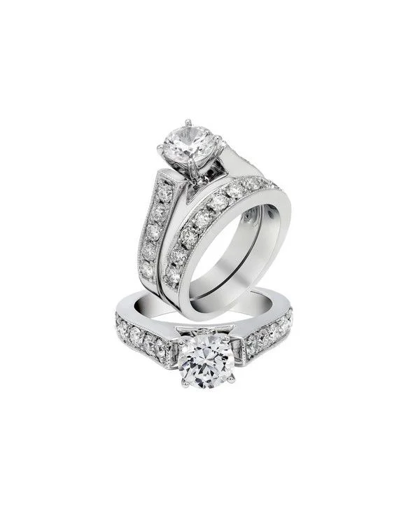 solitaire engagement rings-Diamond Engagement Ring