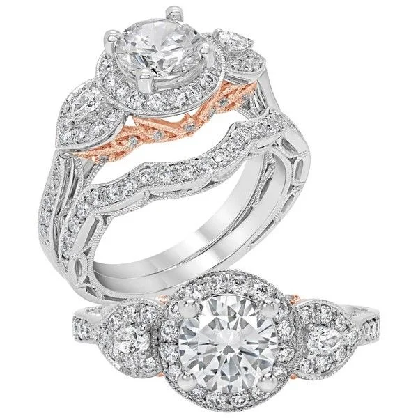 white gold engagement rings-Diamond Engagement Ring