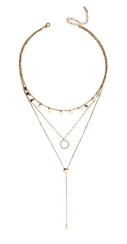 luxury gold necklaces for women-Lydia Layered Necklace