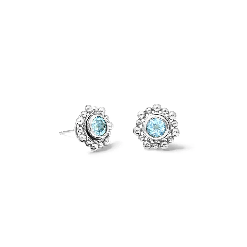 Cholula Earring Halos Silver