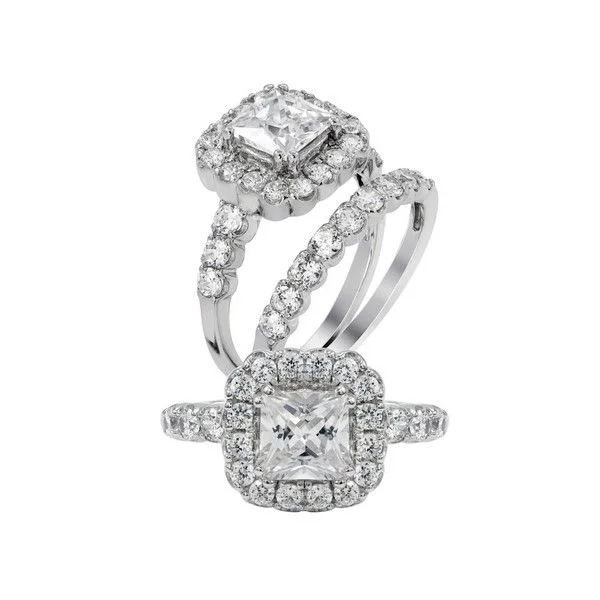 unique custom engagement rings-Diamond Engagement Ring